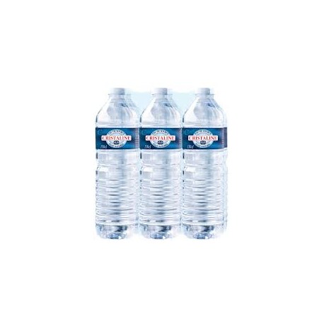 Eau de Source Plate Cristaline 6 X 1,5 Litre