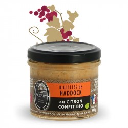 Rillette de Haddock au Citron Confit BIO par Emile Fournier