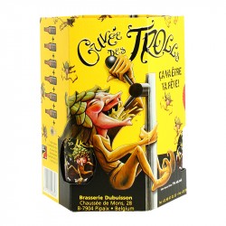 Coffret Bière Cuvée des TROLLS 6 X 25 cl + 1 Verre