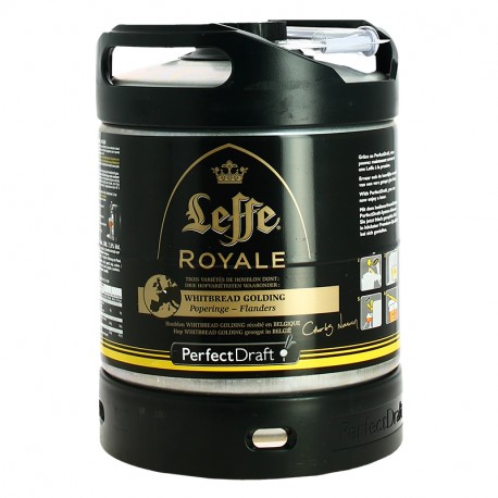 PERFECT DRAFT Bière LEFFE ROYALE 6L