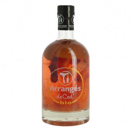 Rhum Arrangé de Ced  Ananas Passion BIO au rhum Agricole 70cl