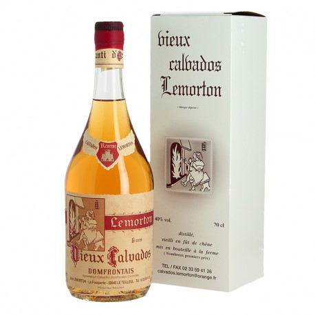 Calvados LEMORTON 6 Ans 70 cl