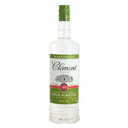 Rhum Clément Blanc 1L 40°