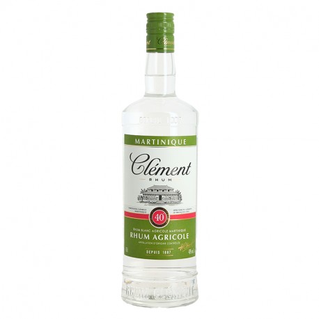 Rhum Clément Blanc 1L 40°
