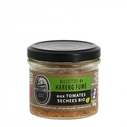 Rillette de Hareng Fumé aux Tomates Séchées BIO par Emile Fournier