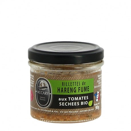 Rillette de Hareng Fumé aux Tomates Séchées BIO par Emile Fournier