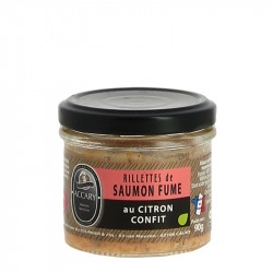 Rillette de Saumon Fumé au Citron Confit par Emile Fournier