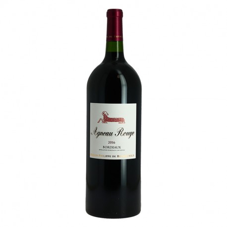 AGNEAU ROUGE Vin de Bordeaux Baron Philippe de Rotschild Magnum 1.5 l