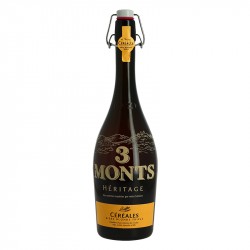 Bière 3 Monts Héritage Céréales Bière Blonde Triple 75 cl