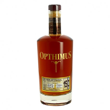 Rhum Opthimus 15 ans Rhum République Dominicaine Rhum Ambré