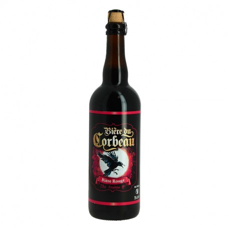 Bière du Corbeau Bière Rouge Fruitée 75 cl