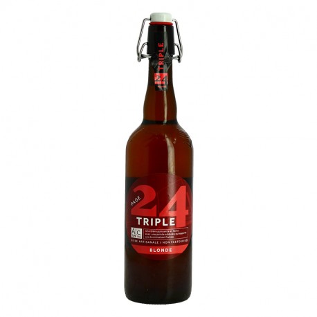 PAGE 24 Triple Bière de Garde Bière Blonde Artisanale 75 cl