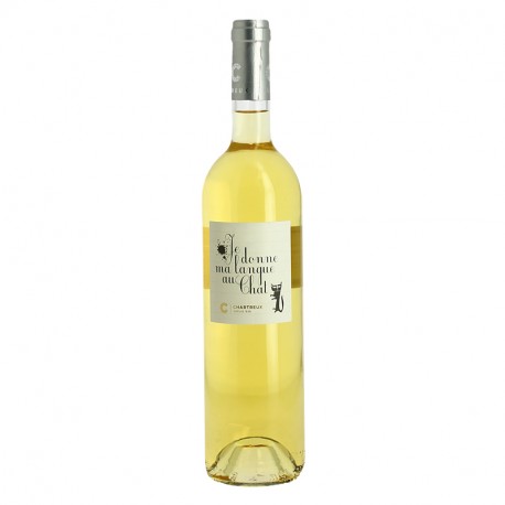 Je Donne ma Langue au Chat Vin Blanc du Cellier des Chartreux