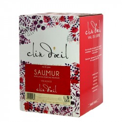 Bib 5 litres de Saumur Rouge "Clin d'Oeil" Vin de Loire 