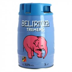DELIRIUM Tremens Bière Belge Triple Fut de 5 Litres