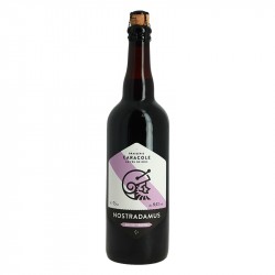 NOSTRADAMUS bière belge brune 75cl Brasserie Caracole
