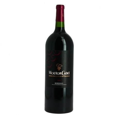 Mouton Cadet Vin Rouge de Bordeaux en Magnum 1.5 l