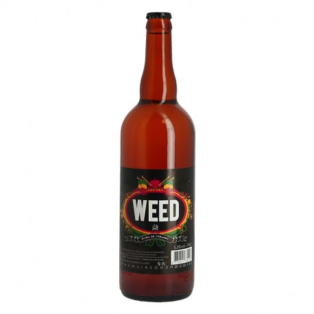 WEED Bière BLONDE au Chanvre 75 cl