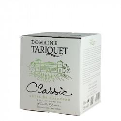 Domaine TARIQUET Vin Blanc Classic Bag in Box 3 Litres