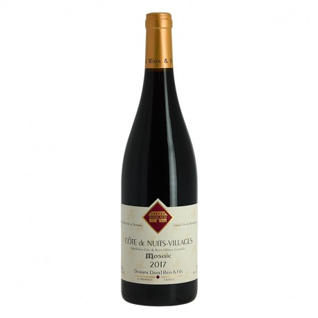 Daniel Rion Côte de Nuits Villages Mosaïc Vin de Bourgogne Rouge