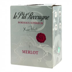BIB 5 Litres Petit RECOUGNE Bordeaux Supèrieur
