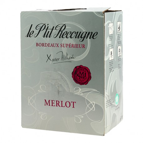 BIB 5 Litres Petit RECOUGNE Bordeaux Supèrieur