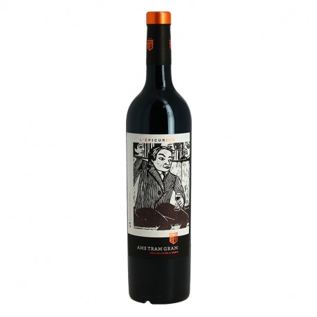 EPICURIUS AMS TRAM GRAM vin Rouge par Calmel & Joseph