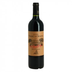 Château FRANC le MAINE Saint Emilion Sans Soufre 75 cl