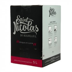 BIB de Saint Nicolas de Bourgueil 5 L par Les Caves du Plessis Vin de Loire 
