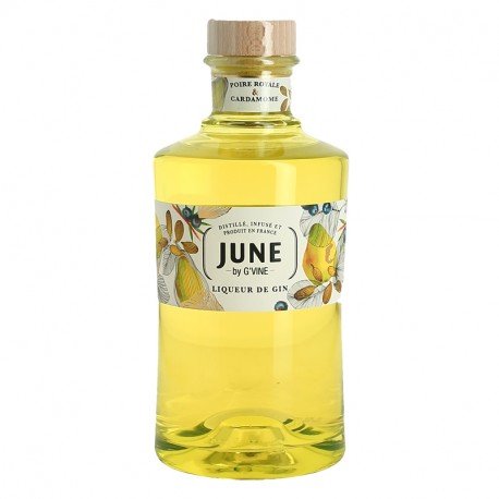JUNE by G'Vine Liqueur de Gin Poire Cardamome