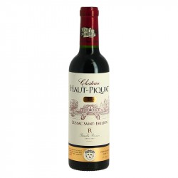 Demi Bouteille Château Haut PIQUAT LUSSAC St Emilion Maison Rivière
