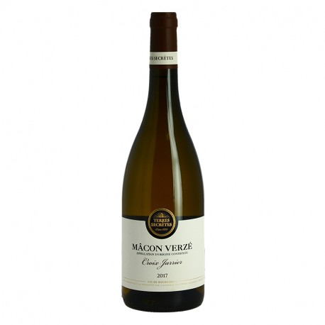 Macon Verzé Croix Jarrier par Terres Secrètes Vin Blanc de Bourgogne
