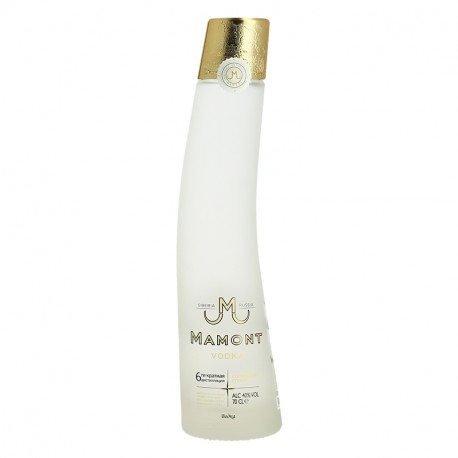 Vodka MAMONT SIBERIE 70 cl Bouteille en forme de défense de mamouth
