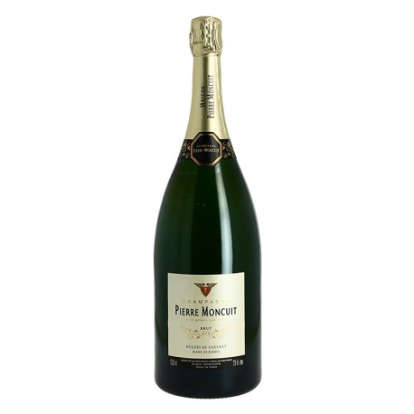 Magnum de Pierre Moncuit  Cuvée Hugues de Coulmet Champagne Blanc de Blanc