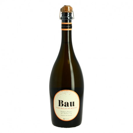 BAU FRIZZANT de MUSCAT vin pétillant fruité 75 cl