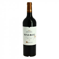 Original malbec Compté Tolosan Vin Rouge by Rigal