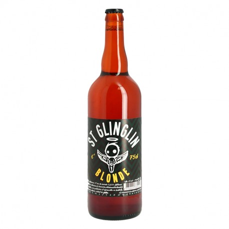 Saint GLINGLIN Bière BLONDE 75 cl