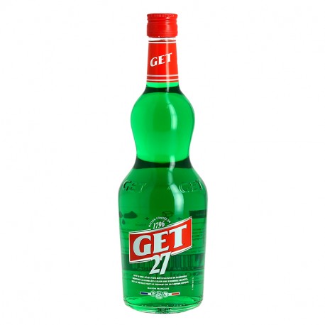 GET 27 Liqueur à la menthe verte 1Litre