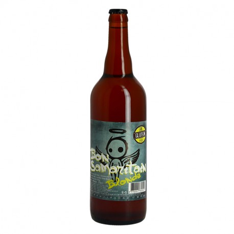 Bon SAMARITAIN Bière Blonde SANS GLUTEN 75 cl