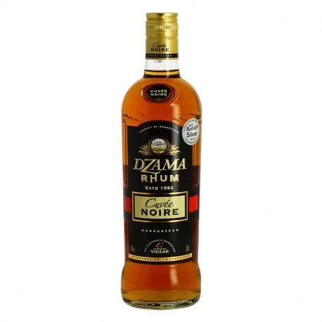 DZAMA CUVEE NOIRE Rhum Ambré de Madagascar 70 cl