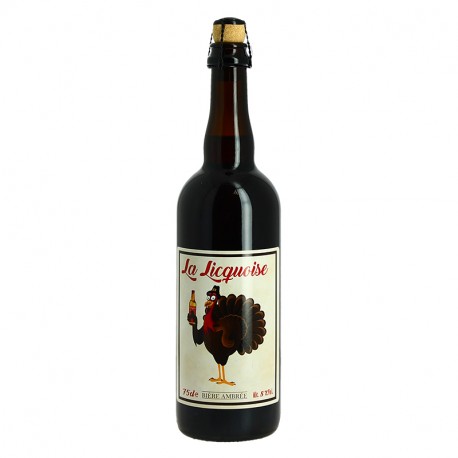 La LICQUOISE Bière Ambrée 75 cl