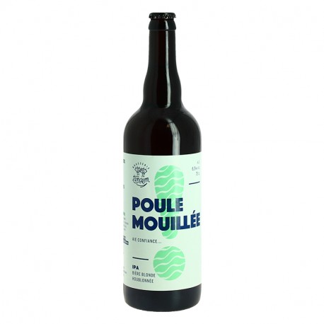 POULE MOUILLEE Bière IPA Brasserie Tandem 75CL