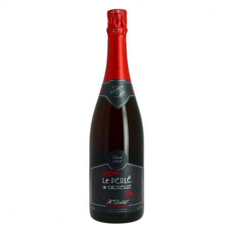 Le Perlé de Groseille 75cl vin de groseille pétillant