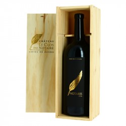 CLOS DU NOTAIRE Cuvée NOTARIS Vin Rouge Côtes de Bourg DOUBLE MAGNUM 3 l