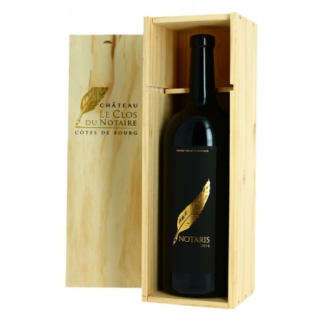 CLOS DU NOTAIRE Cuvée NOTARIS Vin Rouge Côtes de Bourg DOUBLE MAGNUM 3 l