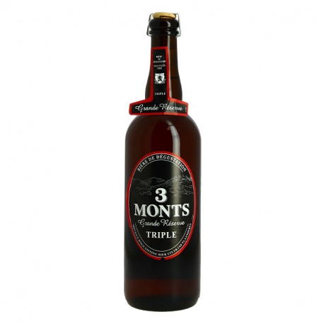 Bière 3 MONTS Triple Grande Réserve Brasserie St Silvestre