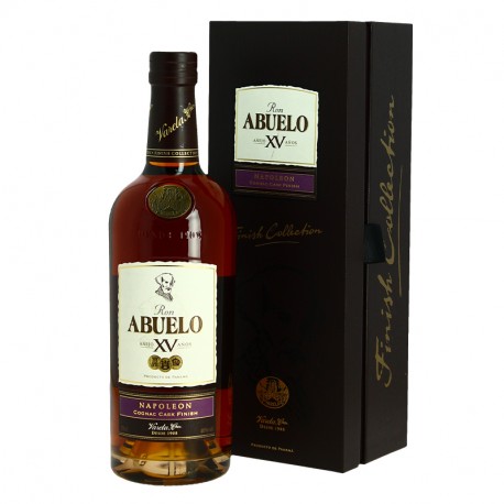 ABUELO NAPOLEON 15 ans Rhum du Panama finition fût de Cognac
