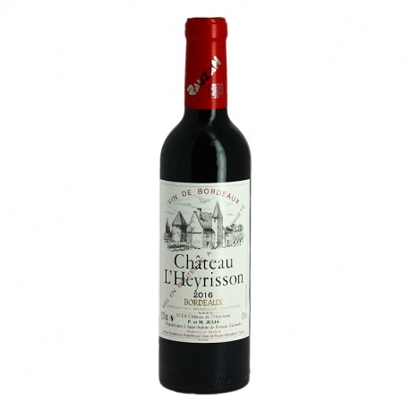 Château l'HEYRISSON Bordeaux Rouge Demi Bouteille