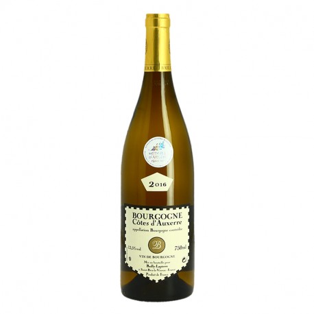 Bourgogne Côtes d'AUXERRE de Bailly Lapierre Vin Blanc