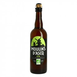 MOULINS D'ASCQ Bière Blonde IPA BIO 75 cl